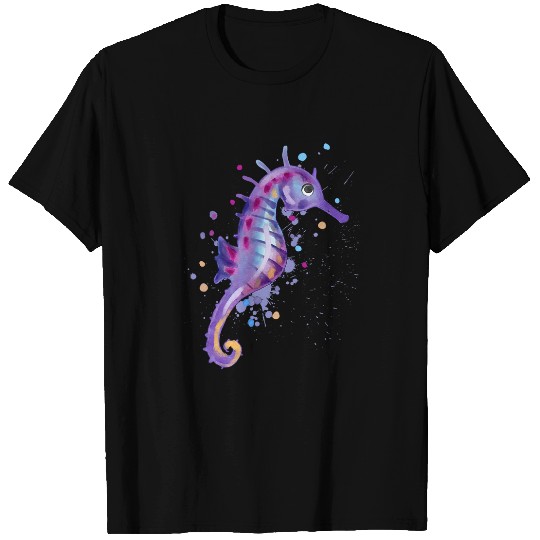 Discover Seahorse Aquarium Beach T-Shirts