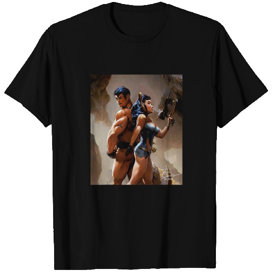 We have each others back by Don Castillo Artist T-Shirts