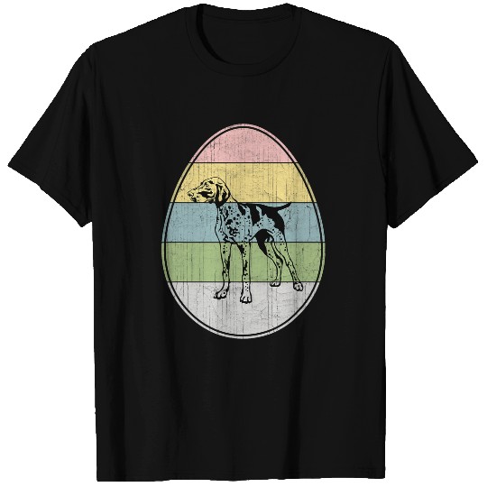 Happy Easter Egg German Shorthaired Pointer Dog Easter Day T-Shirts