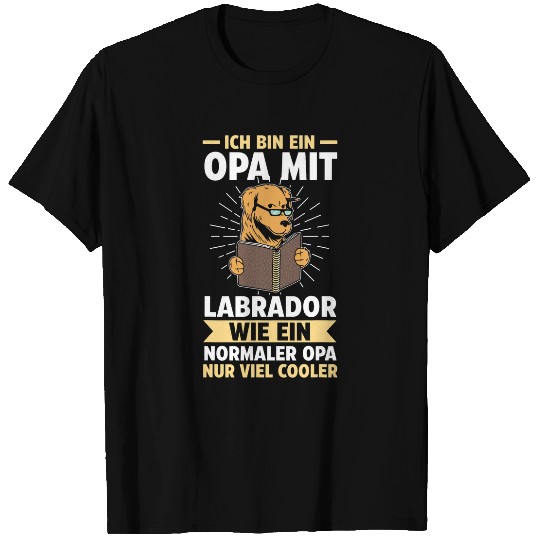 Mens Grandpa Grandad Labrador T-Shirts