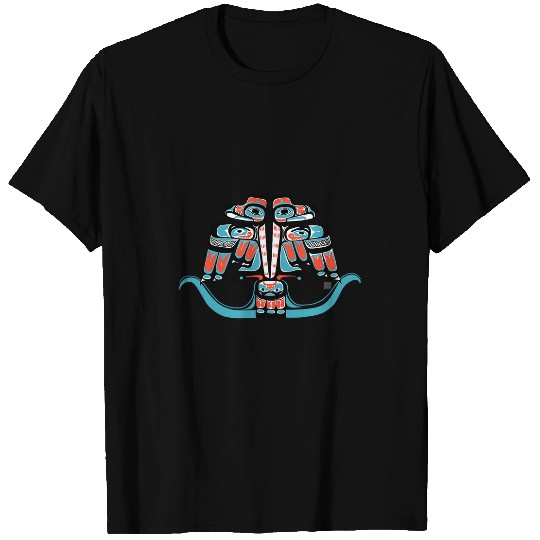 Thunderbird Thunderbird Native American Hida Tribe Art Haida Tribe Art T-Shirts