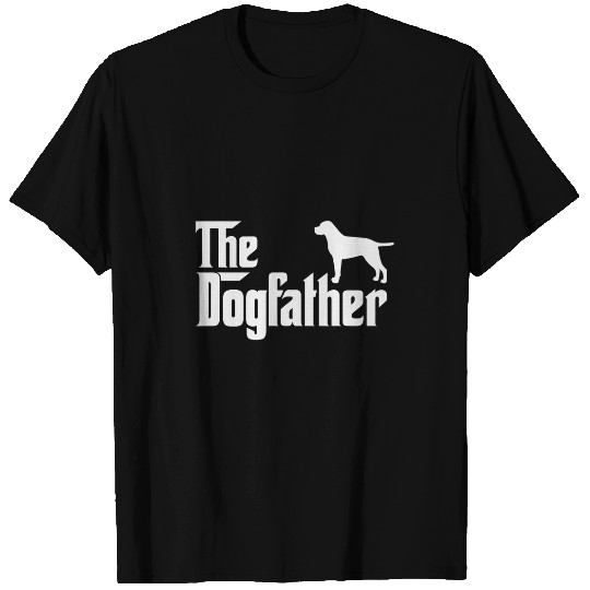 portuguese pointer DogFather Funny Dog Dad T-Shirts