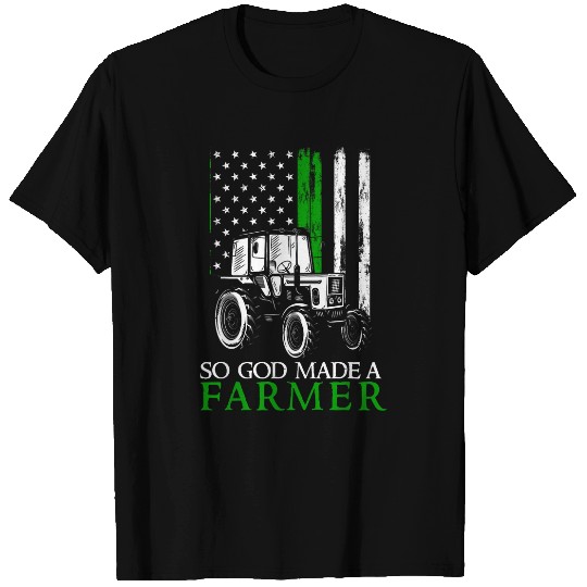 So God Made A Farmer Farming Farmer 21 T-Shirts