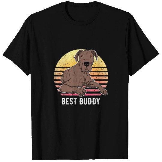 Dog Great Dane German Mastiff Great Dane Sunset 25 T-Shirts