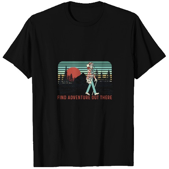 Wheres Waldo Find Adventure Out There Wilderness Portrait T-Shirts