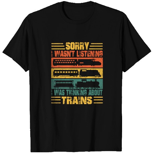 Retro Wagon Train Lover Model Railroad Conductor Funny Train 22 T-Shirts