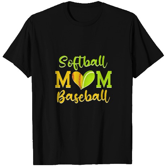 Softball Baseball Mom Mothers Day T-Shirts