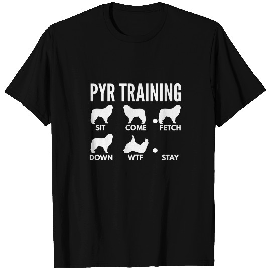 Pyr Training for Great Pyrenees Owners T-Shirts