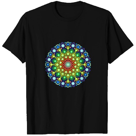 Mandala Yoga Sacred Energy Yoga Prana Art Yoga Om Good Vibe 2 T-Shirts