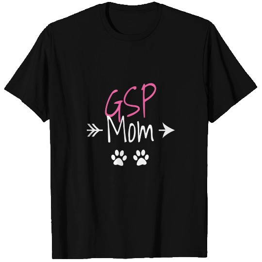 Womens GSP Mom Funny German Shorthaired Pointer Dog Mom T-Shirts