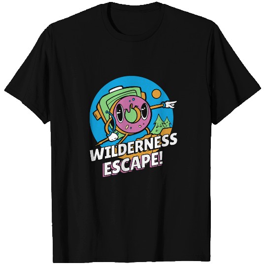 Wilderness Escape Cute Funny Camping Designs Present T-Shirts