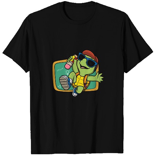 Back To School Turtle Student Teacher Cute T-Shirts