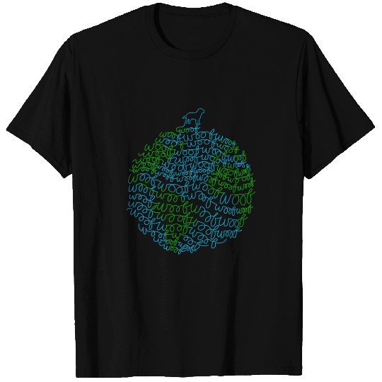 Woof Labrador Retriever Earth Day T-Shirts