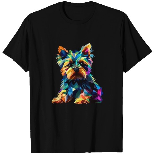 Yorkshire Terrier Puppy Dog Pop Art T-Shirts