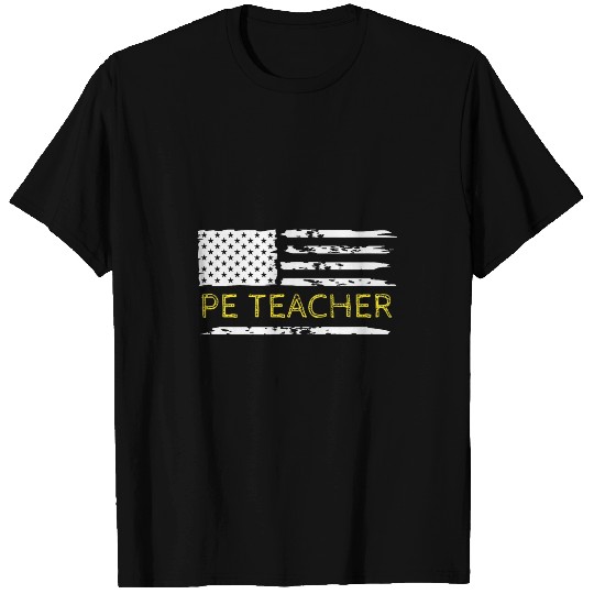 Physical Education PE Teacher Patriotic T-Shirts