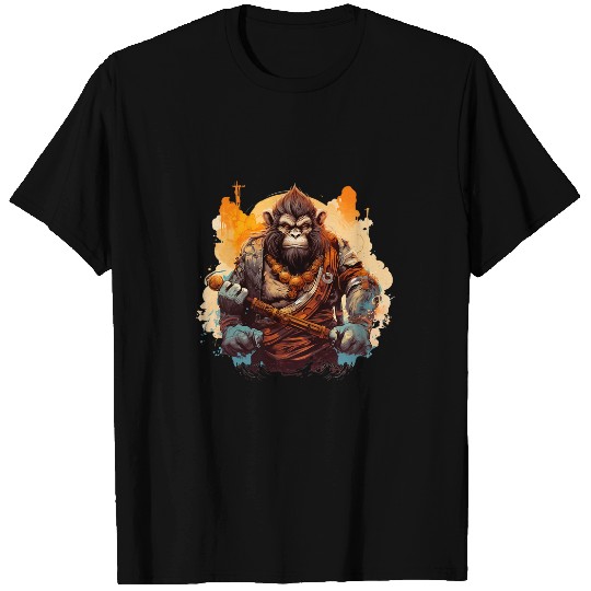 monkey warrior art Creative Imagination Idea Creative Inspir 1 T-Shirts