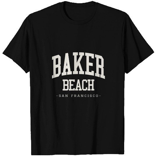 vintages Baker Beach San Francisco CA californias Coast T-Shirts