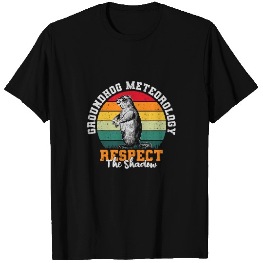 vintages Groundhog Meteorology Groundhog Day T-Shirts