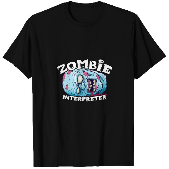 Zombie INTERPRETER 2Halloween Simple Costume T-Shirts