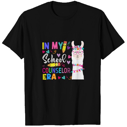 In My School Counselor Era Teacher Student Back To School T-Shirts