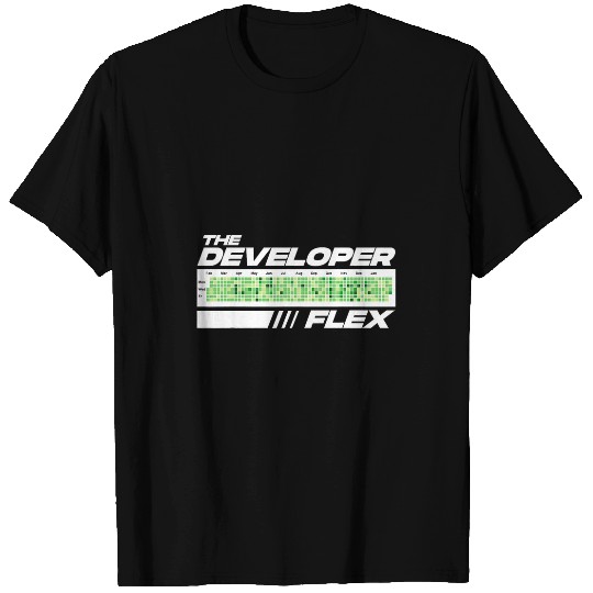 Developer Flex Programmer Humor Coding Jokes Funny Developer T-Shirts