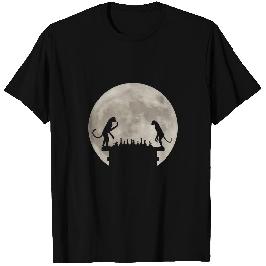 Monkey and Chess T-Shirts