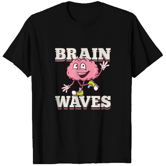 Biology Brain Waves Funny Pun Human Evolution Theory Science T-Shirts