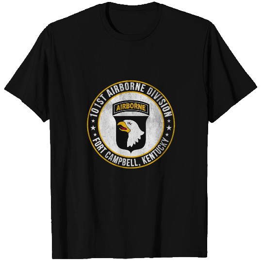 101st Airborne Division Fort Campbell Kentucky Emblem T-Shirts