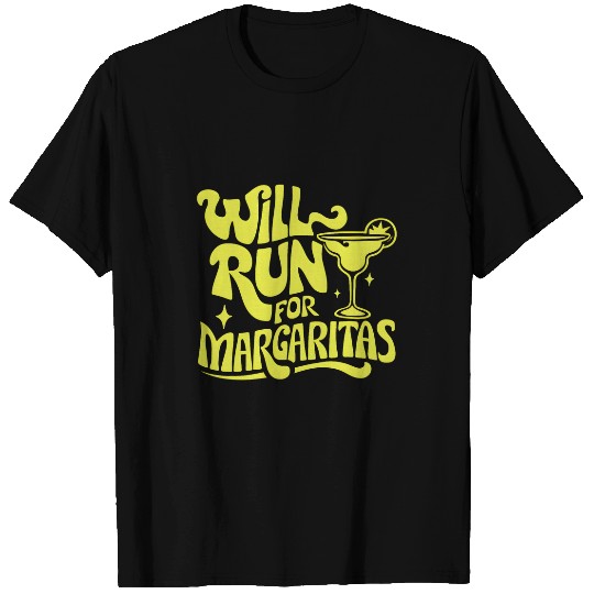 Will Run For Margaritas Fitness 2Fiesta Cinco De Mayo T-Shirts