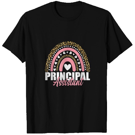 Assistant Principal Rainbow Funny Job Title School Worker 7 T-Shirts
