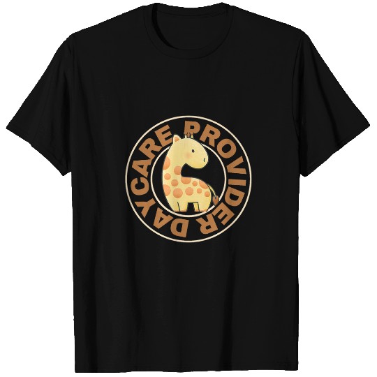 Teacher Appreciation Daycare Provider Childcare Giraffe 2024 T-Shirts