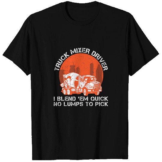 Concrete Engineering I Blend Em Quick Construction Worker T-Shirts