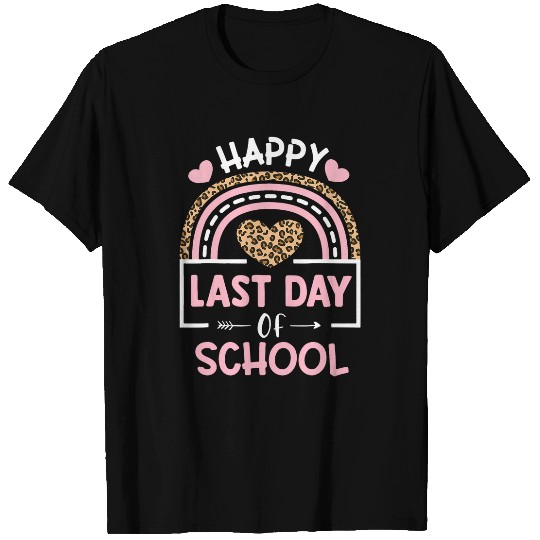 Happy Last Day Of School Teacher Student Graduation Rainbow 43 T-Shirts