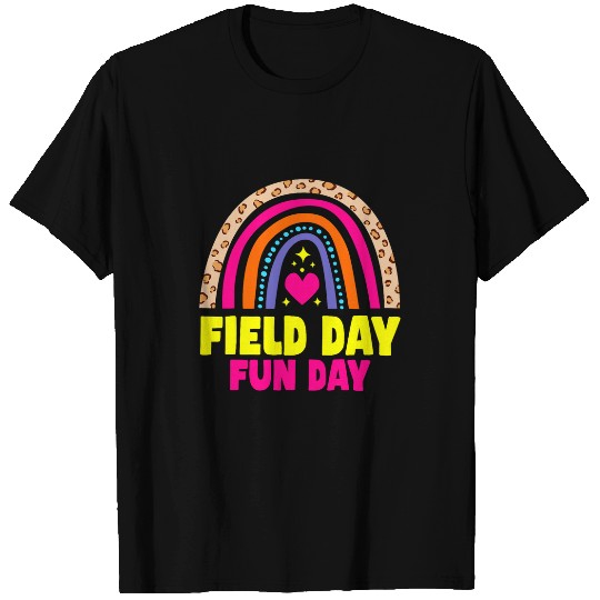 Cute Field Day Kids Teacher T-Shirts
