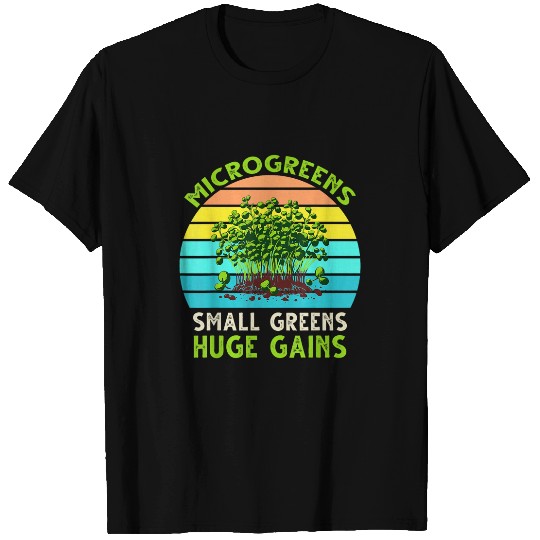 Microgreens Broccoli Cotyledon Microgreens Seeds Sprout 21 T-Shirts