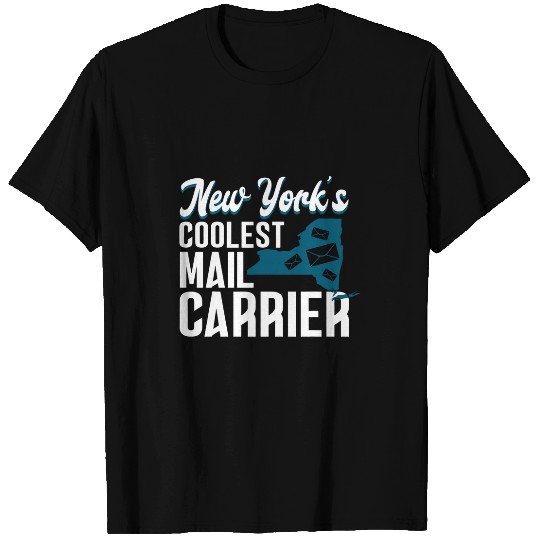 New Yorks coolest mail carrier postal worker mail lady T-Shirts