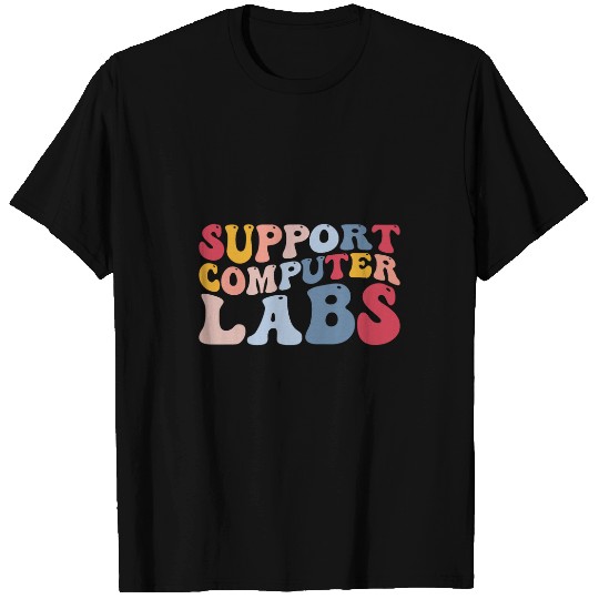 Support Computer Labs Developer Programmer T-Shirts