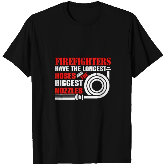 Volunteer Firefighter Fireman Firetruck Fires Department 221 T-Shirts