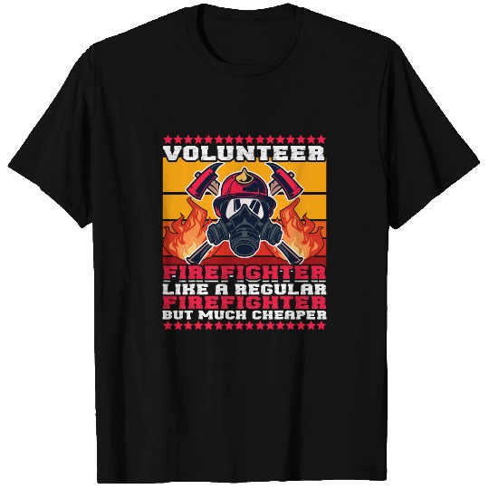 Volunteer Firefighter Fireman 2Firefighters T-Shirts