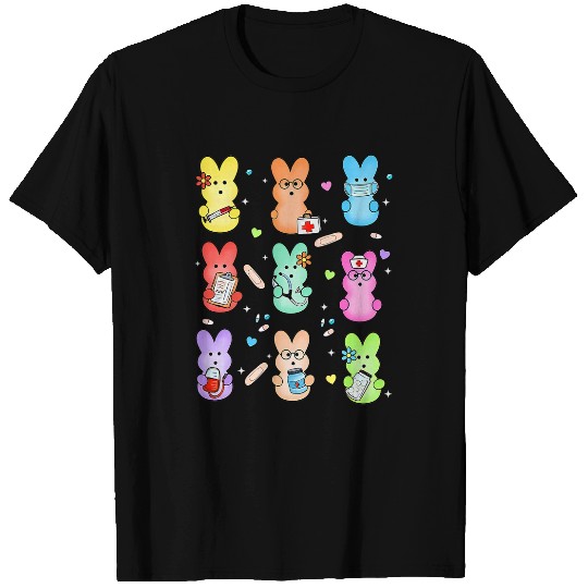 easter nurses bunny doctor easter happy easter nurses crew T-Shirts