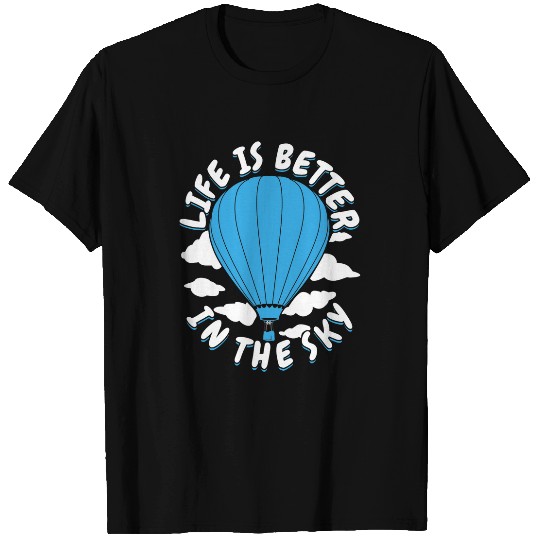 Hot Air Balloon Pilot Design T-Shirts