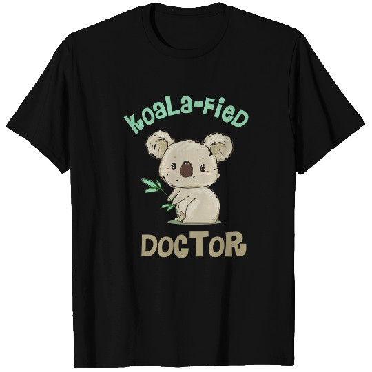 Funny Koala Doctor Med Student Graduation Gift Idea T-Shirts