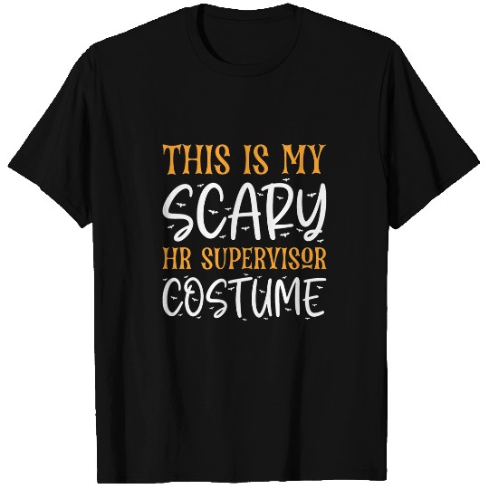 This Is My Scary HR Supervisor Costume Funny Halloween T-Shirts
