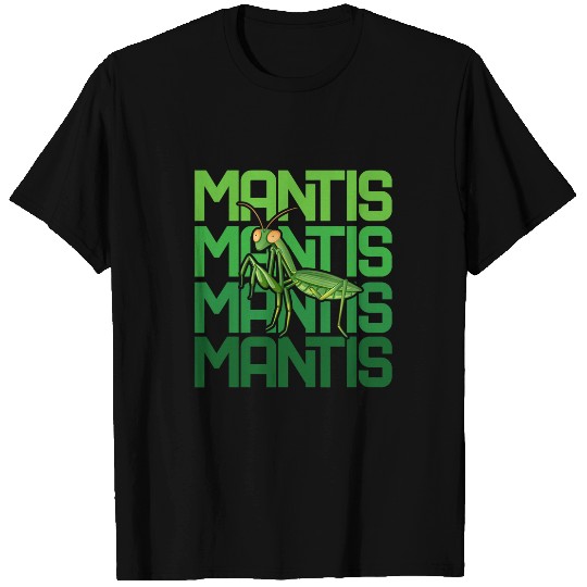 Praying Mantis Repeat Bug Insects Collector Entomologist T-Shirts
