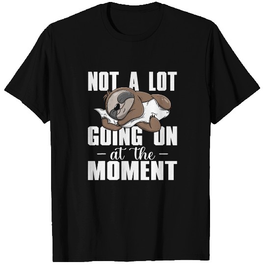 not a lot going on at 2moment lazy bored sloth T-Shirts