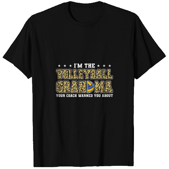 Womens Im the volleyball grandma your Coachs volleyball T-Shirts