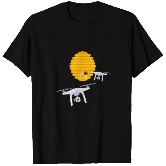 Swarm of Drones from a Bee Hive T-Shirts