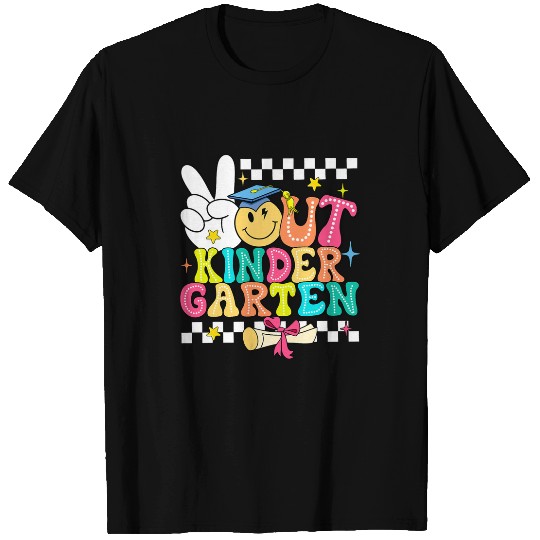 Peace Out Kindergarten Teacher Student Last Day Of School T-Shirts