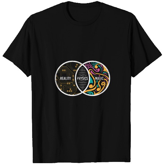 Physics Reality and Magic University T-Shirts