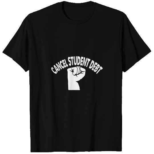 Cancel Student Debt AOC vintages Retro Tax The Rich 4 T-Shirts